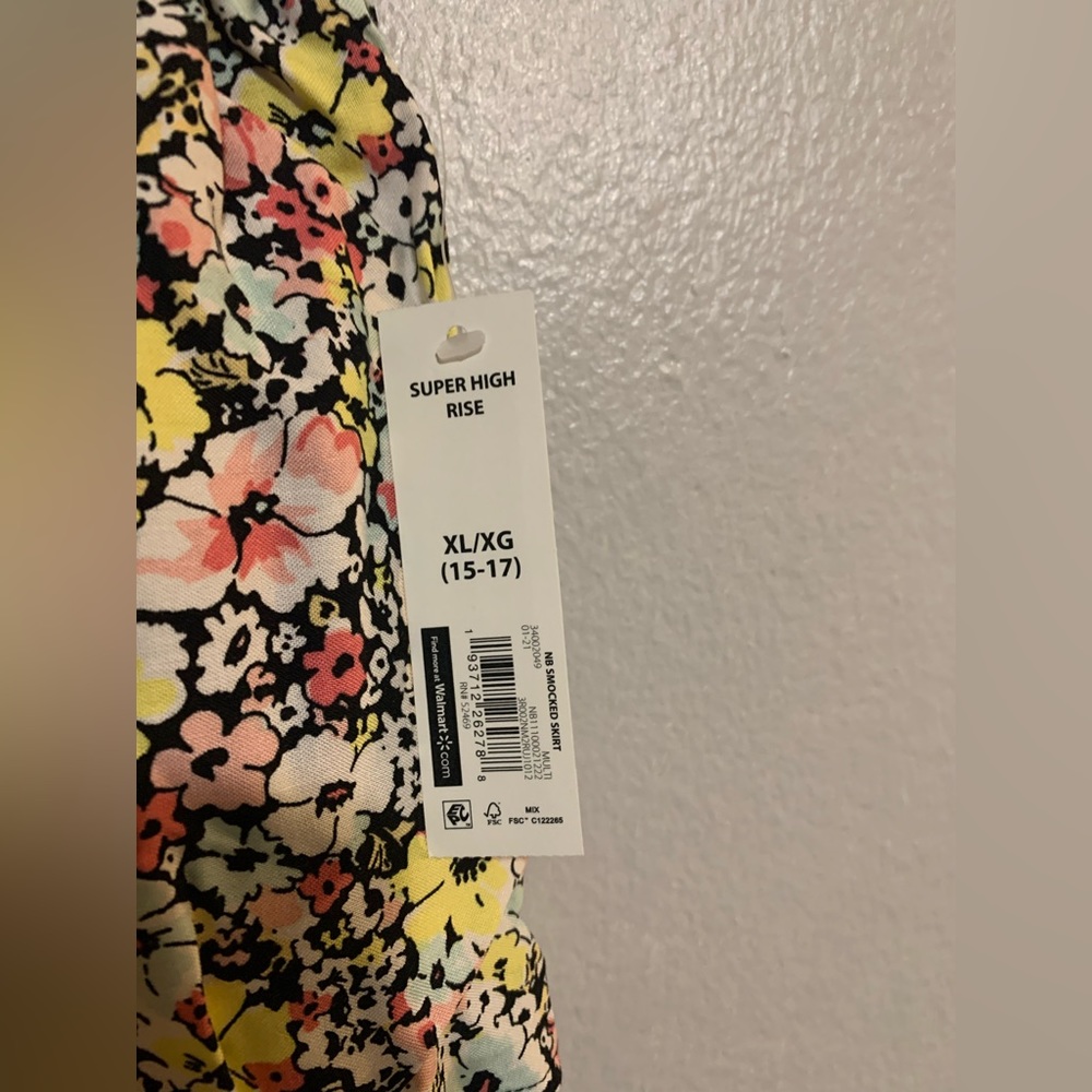 Floral skirt